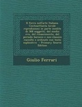 Cover: Il Ferro Nell'arte Italiana. Centosettanta Tavole Riproduzioni in Parte Inedite Di 368 Soggetti, del Medio Evo, del Rinascimento, del Periodo Barocco - Nabu Press