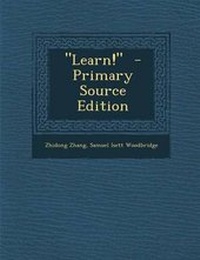 Enlarge image Cover: Learn! - Nabu Press
