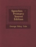 Cover: Speeches - Primary Source Edition - Nabu Press