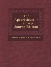 Enlarge image Cover: Apocriticus; - Nabu Press