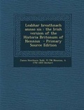 Cover: Leabhar Breathnach Annso Sis - Nabu Press