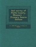 Cover: Soil Survey of Platte County, Missouri - Nabu Press