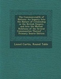 Cover: The Commonwealth of Nations - Nabu Press