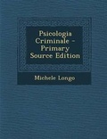 Cover: Psicologia Criminale - Nabu Press