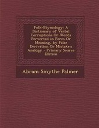 Abbildung von: Folk-Etymology - Nabu Press