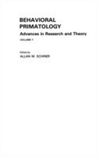 Abbildung von: Behavioral Primatology - Psychology Press Ltd