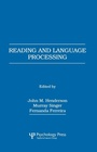 Cover: Reading and Language Processing - Psychology Press Ltd