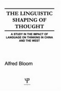 Abbildung von: The Linguistic Shaping of Thought - Psychology Press Ltd