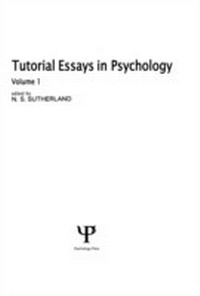 Abbildung von: Tutorial Essays in Psychology - Psychology Press Ltd