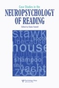 Cover: Case Studies in Neuropsychology of Reading - Psychology Press Ltd