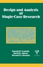 Cover: Design and Analysis of Single-Case Research - Psychology Press Ltd