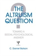 Cover: The Altruism Question - Psychology Press Ltd