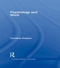 Cover: Psychology and Work - Routledge