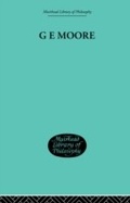 Cover: G E Moore - Routledge
