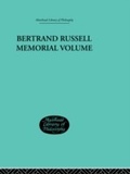 Cover: Bertrand Russell Memorial Volume - Routledge
