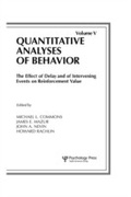 Cover: The Effect of Delay and of Intervening Events on Reinforcement Value - Psychology Press Ltd