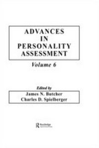 Enlarge image Cover: Advances in Personality Assessment - Routledge
