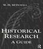 Cover: Historical Research - Routledge
