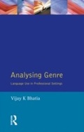 Cover: Analysing Genre - Routledge
