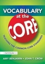 Cover: Vocabulary at the Core - Routledge
