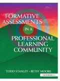 Cover: Formative Assessment in a Professional Learning Community - Routledge