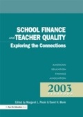 Cover: School Finance and Teacher Quality - Routledge