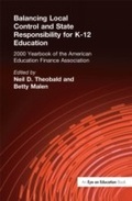 Cover: Balancing Local Control and State Responsibility for K-12 Education - Routledge