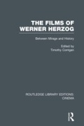 Cover: The Films of Werner Herzog - Routledge