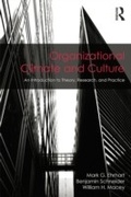 Cover: Organizational Climate and Culture - Routledge
