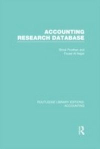 Abbildung von: Accounting Research Database (RLE Accounting) - Routledge