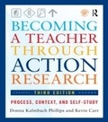 Cover: Becoming a Teacher through Action Research - Routledge