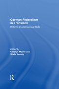 Cover: German Federalism in Transition - Routledge