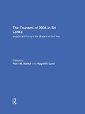 Cover: The Tsunami of 2004 in Sri Lanka - Routledge