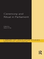 Cover: Ceremony and Ritual in Parliament - Routledge