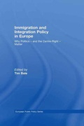 Cover: Immigration and Integration Policy in Europe - Routledge