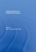 Cover: Cultural Autonomy in Contemporary Europe - Routledge