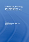 Cover: Multinationals, Technology and Localization in Automotive Firms in Asia - Routledge