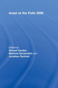 Enlarge image Cover: Israel at the Polls 2006 - Routledge