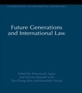 Cover: Future Generations and International Law - Routledge