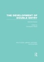 Cover: The Development of Double Entry (RLE Accounting) - Routledge