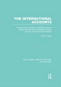 Abbildung von: The International Accounts (RLE Accounting) - Routledge