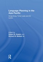 Cover: Language Planning in the Asia Pacific - Routledge