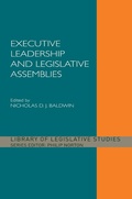 Cover: Executive Leadership and Legislative Assemblies - Routledge