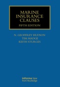 Cover: Marine Insurance Clauses - Informa Law