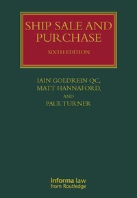 Abbildung von: Ship Sale and Purchase - Informa Law