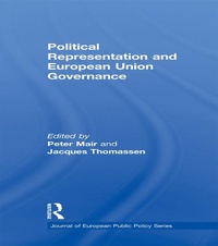 Abbildung von: Political Representation and European Union Governance - Routledge