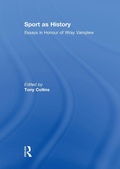 Cover: Sport as History - Routledge