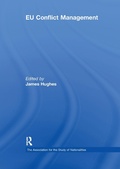 Cover: EU Conflict Management - Routledge