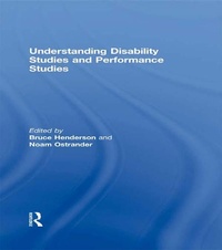 Enlarge image Cover: Understanding Disability Studies and Performance Studies - Routledge