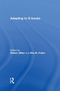 Enlarge image Cover: Adapting to E-Books - Routledge